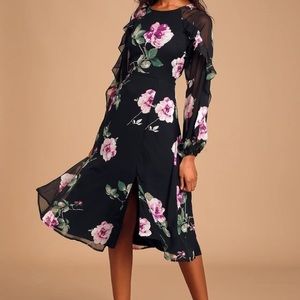Floral Midi Dress